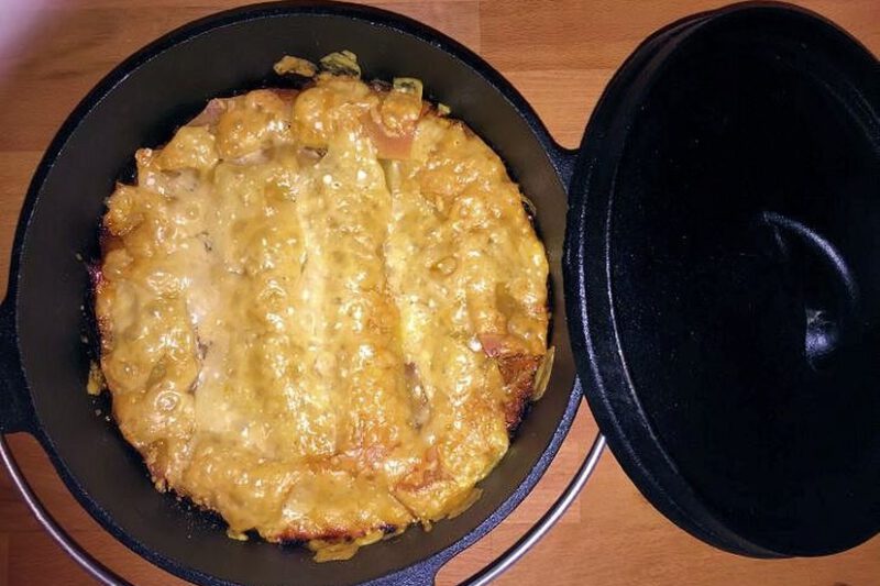 Lasagne aus dem Dutch Oven