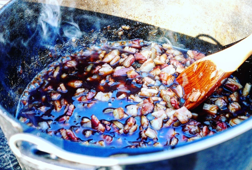 Dutch Oven Bacon Jam