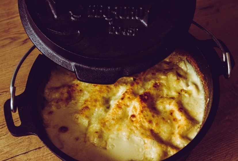 Gemüse Lasagne aus dem Dutch Oven