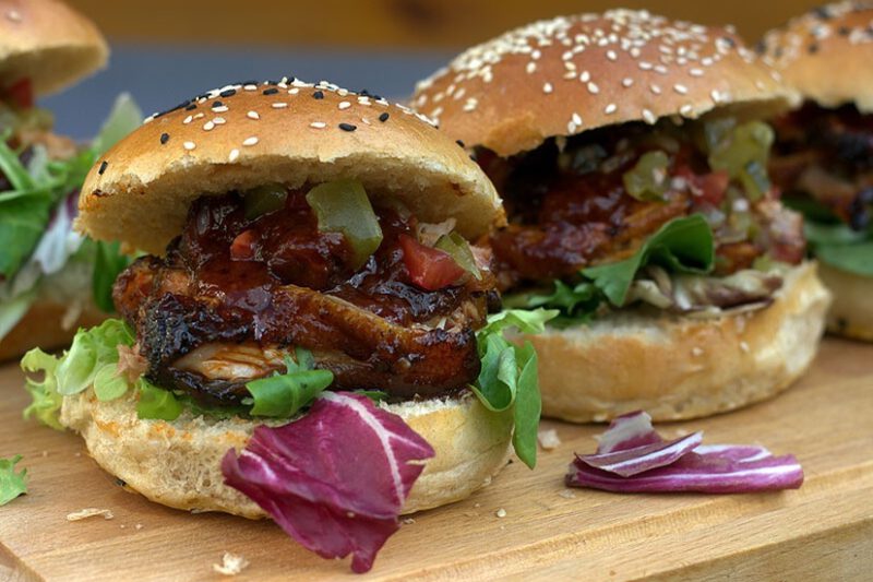 Der Pork Belly Burger