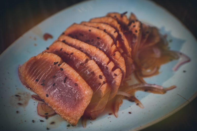 Tuna Tataki vom Oberhitzegrill