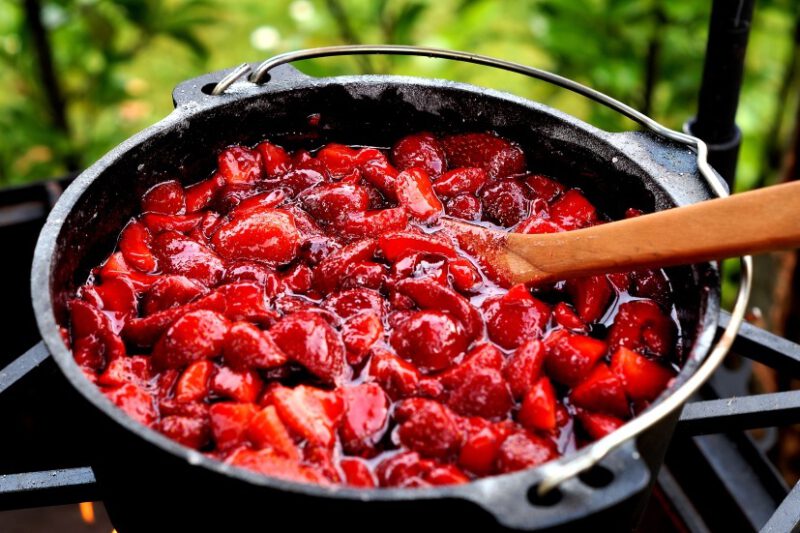 Marmelade aus dem Dutch Oven