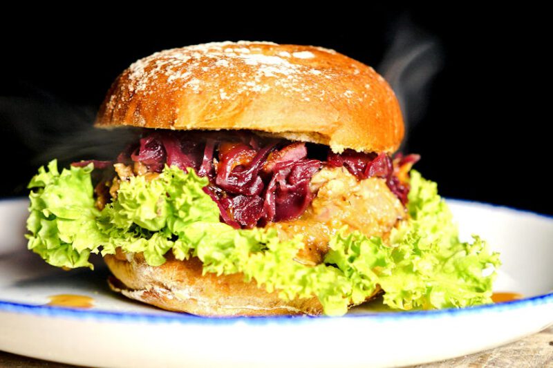 Der Pulled Duck Burger