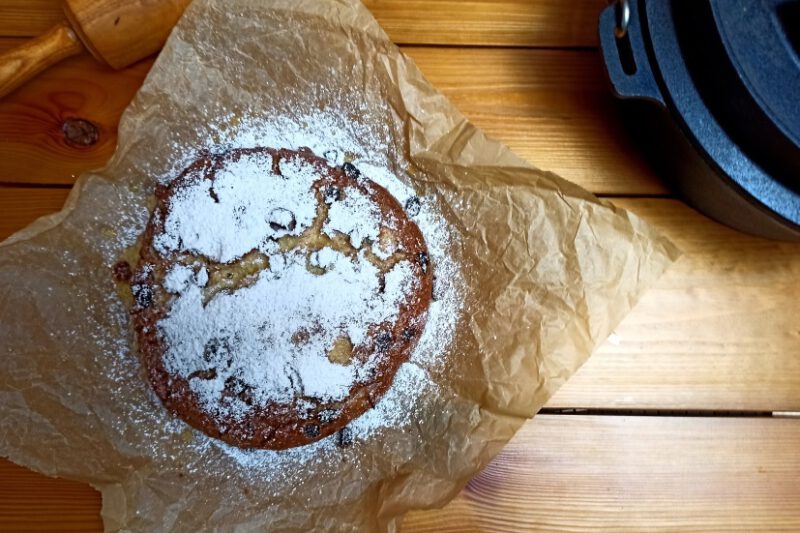 Christstollen im Dutch Oven